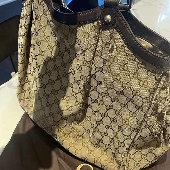 Gucci suckey bag-tote large - Picture 5 of 6